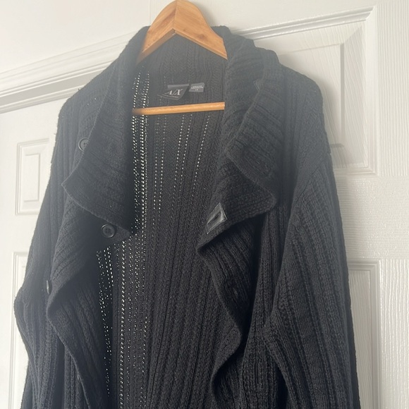 Armani exchange sweater size L black - Picture 8 of 11